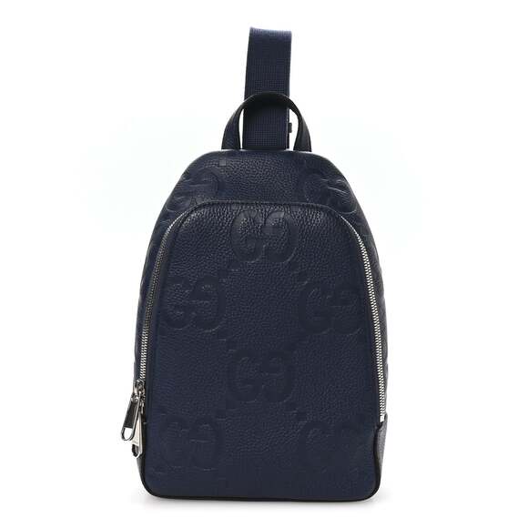Gucci Piuma Calfskin Jumbo Gg Embossed #244176G14B